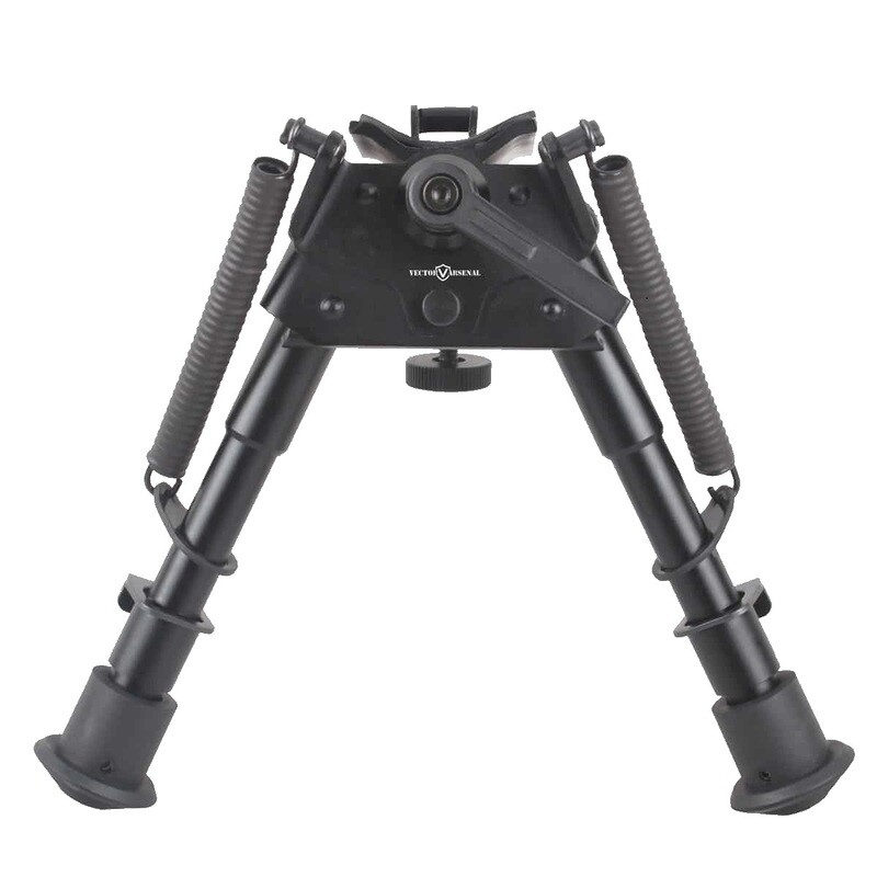 Rokstad SCBPS-04 Swivel Pivot Bipod 6&quot;-9&quot; &amp; Weaver Adaptor