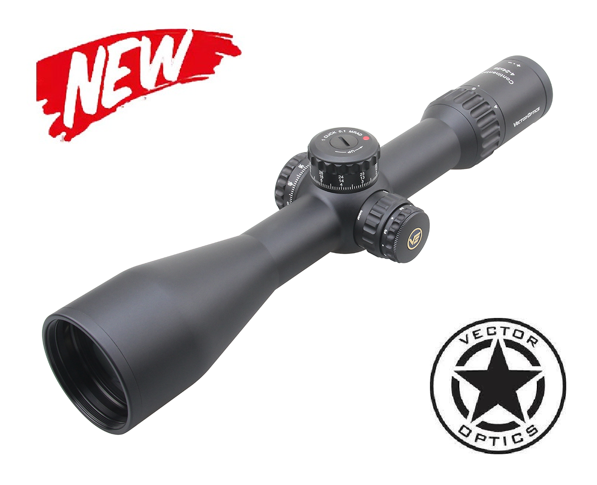Vector Optics SCFF-40 Continental 4-24x56 34mm FFP 0.1 MRAD