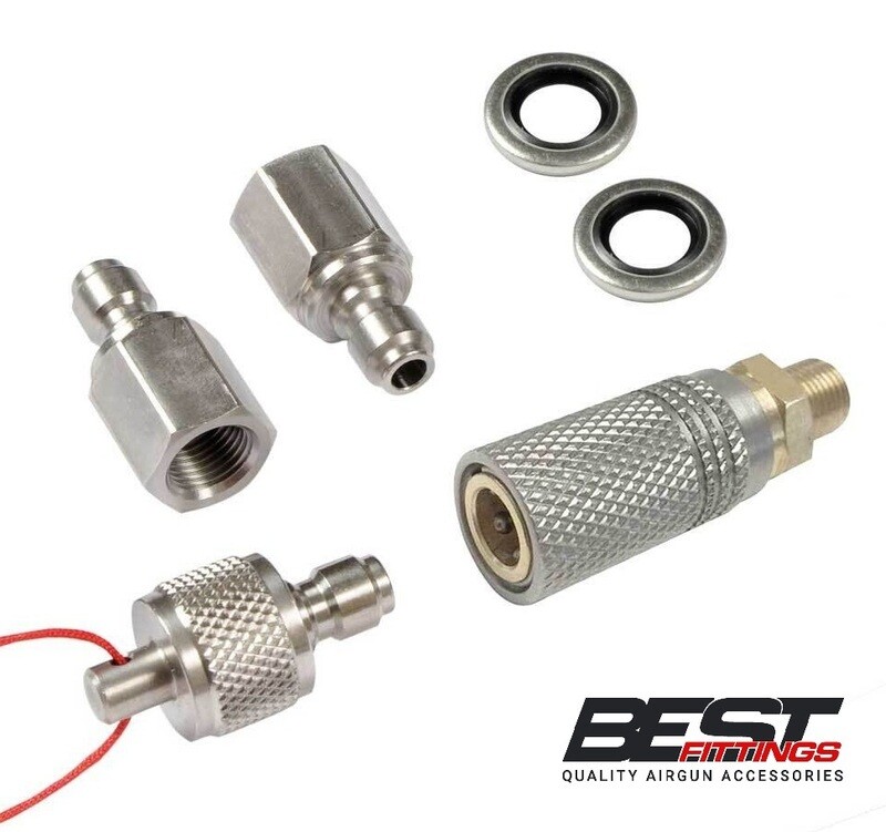 Best Fittings Extended Daystate FX Quick Coupler Starter Kit – 1/8 BSP