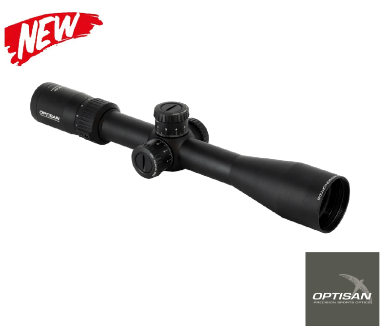 Optisan Optics EVX G2 4-16x44 F1 FFP  MRAD16 Side Focus 0.1 MRAD LT Rifle Scope