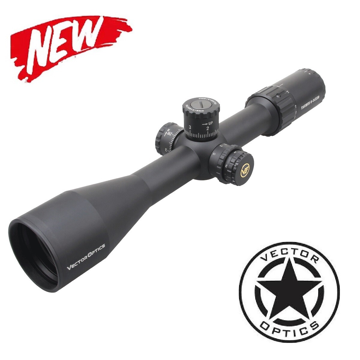 vector optics Taurus スコープ ブラック　1-6 24 Vector Optics Taurus 1-6x 24mm FFP Variable Magnification