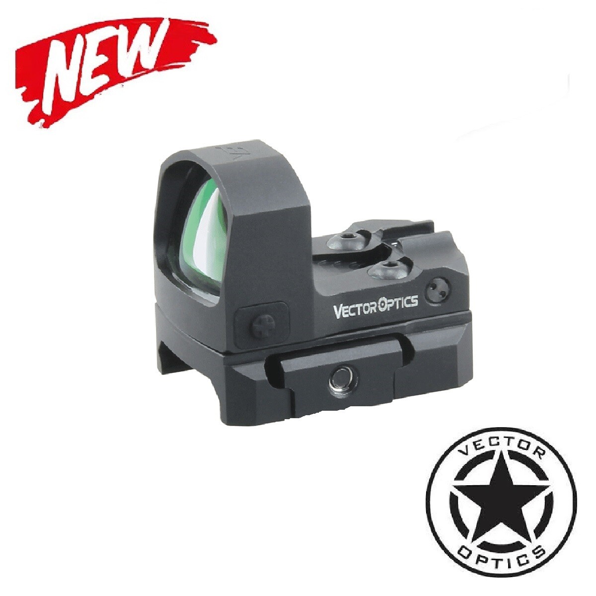 Vector Optics SCRD-M43Q Frenzy 1x17x24 MIC Multi Reticle Pistol Reflex Sight