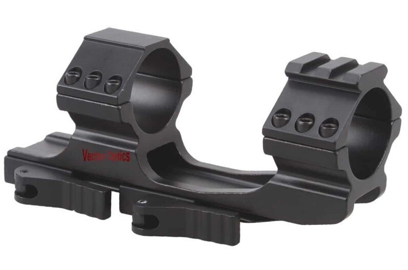 Vector Optics SCQD-09 Quick Detach QD 30mm One Piece 30mm High Mount Picatinny/Weaver