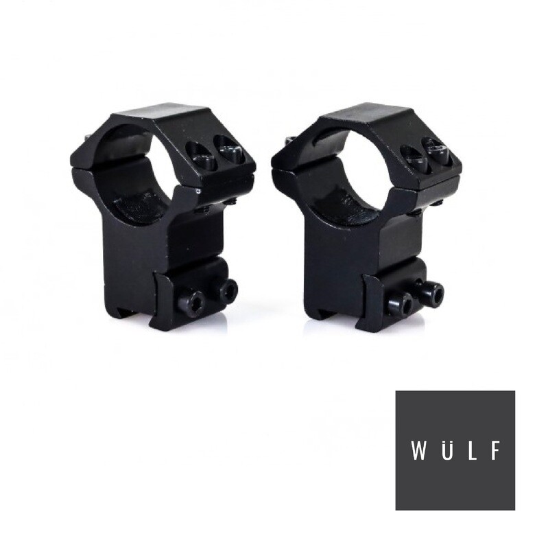 WULF - 1 Inch Tube - 9-11mm Dovetail Mounts - High
