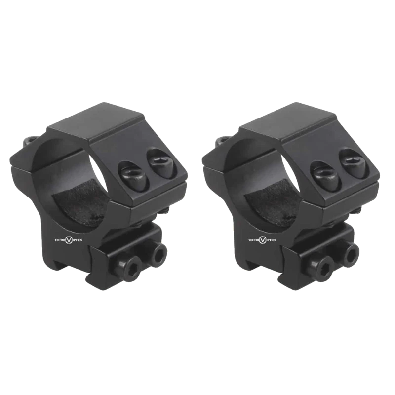 Vector Optics SCOT-53M 1&quot; 25.4mm Two Piece - 11mm Dovetail Mounts - Medium