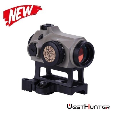 WestHunter RD-X GenII Tactical IPX6 Waterproof 1 x22 Red Dot Sight