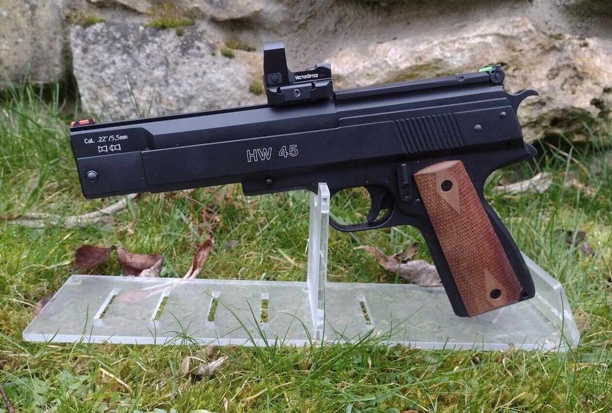 Vector Optics SCRD-M43 Frenzy 1x17x24 MIC Multi Reticle Pistol Reflex Sight + HW45/75 Fitting Kit &amp; Recoil Stop