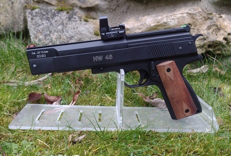 Vector Optics SCRD-M43 Frenzy 1x17x24 MIC Multi Reticle Pistol Reflex Sight + HW45/75 Fitting Kit &amp; Recoil Stop