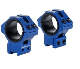 WestHunter 30mm/1&quot; Low Dovetail Mounts (Blue)