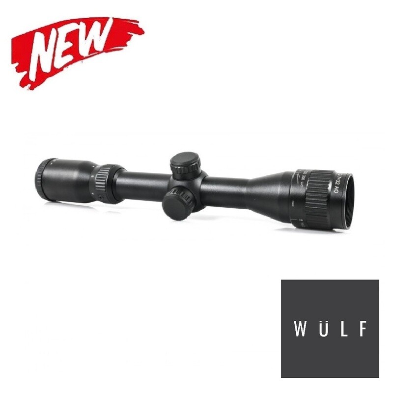 WULF Fireball 2-7x32 AO Half Mil-Dot Reticle Rifle Scope