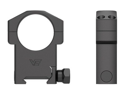 Vector Optics 30mm SCTM-65 Two Piece - 21mm Weaver Picatinny Mounts - Extreme High