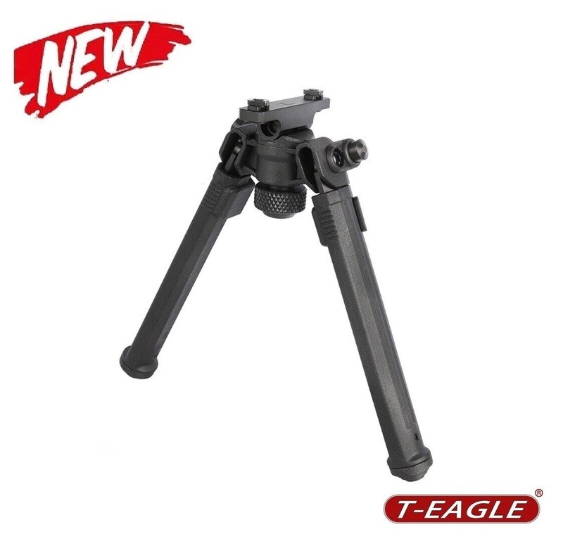 T-Eagle - V8 Pro Bipod - Magpul Style - Tilt Swivel Lock - M-Lok Fitting