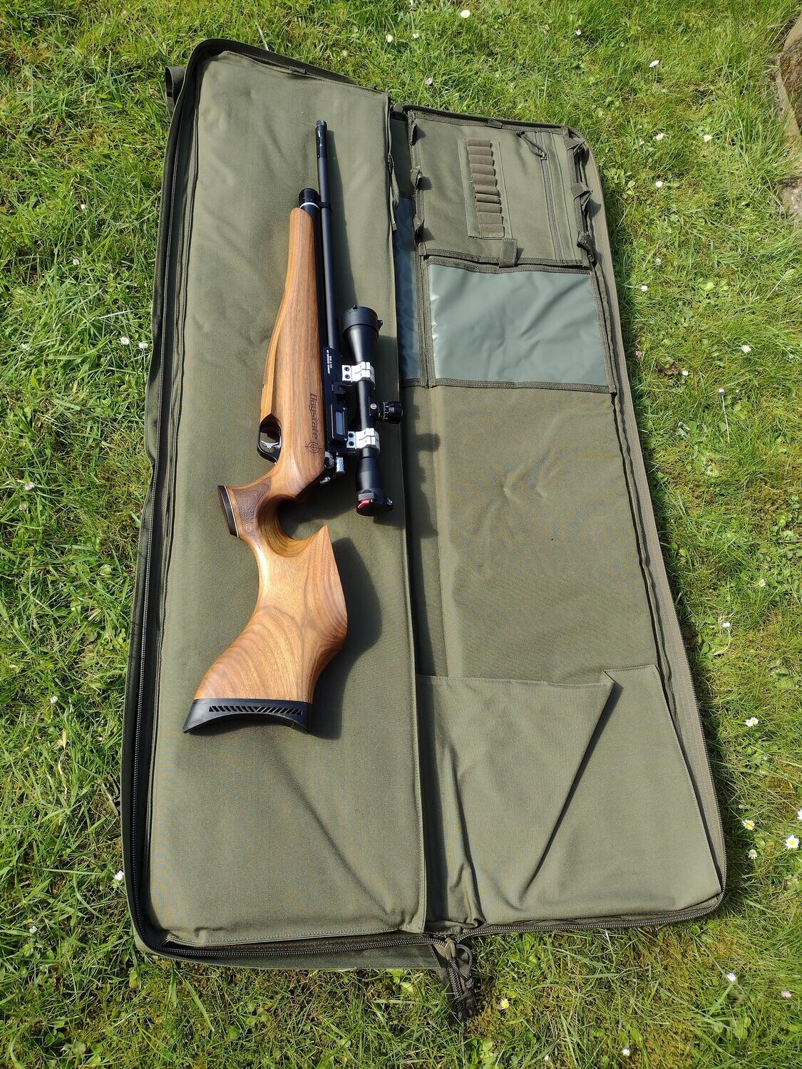 PQARA Premium Heavy Duty X-Large 51&quot; Gun Bag For FT &amp; HFT Built-In Laying Mat