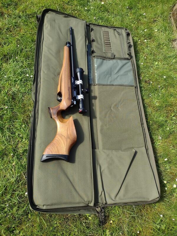 PQARA Premium Heavy Duty X-Large 51&quot; Gun Bag For FT &amp; HFT Built-In Laying Mat