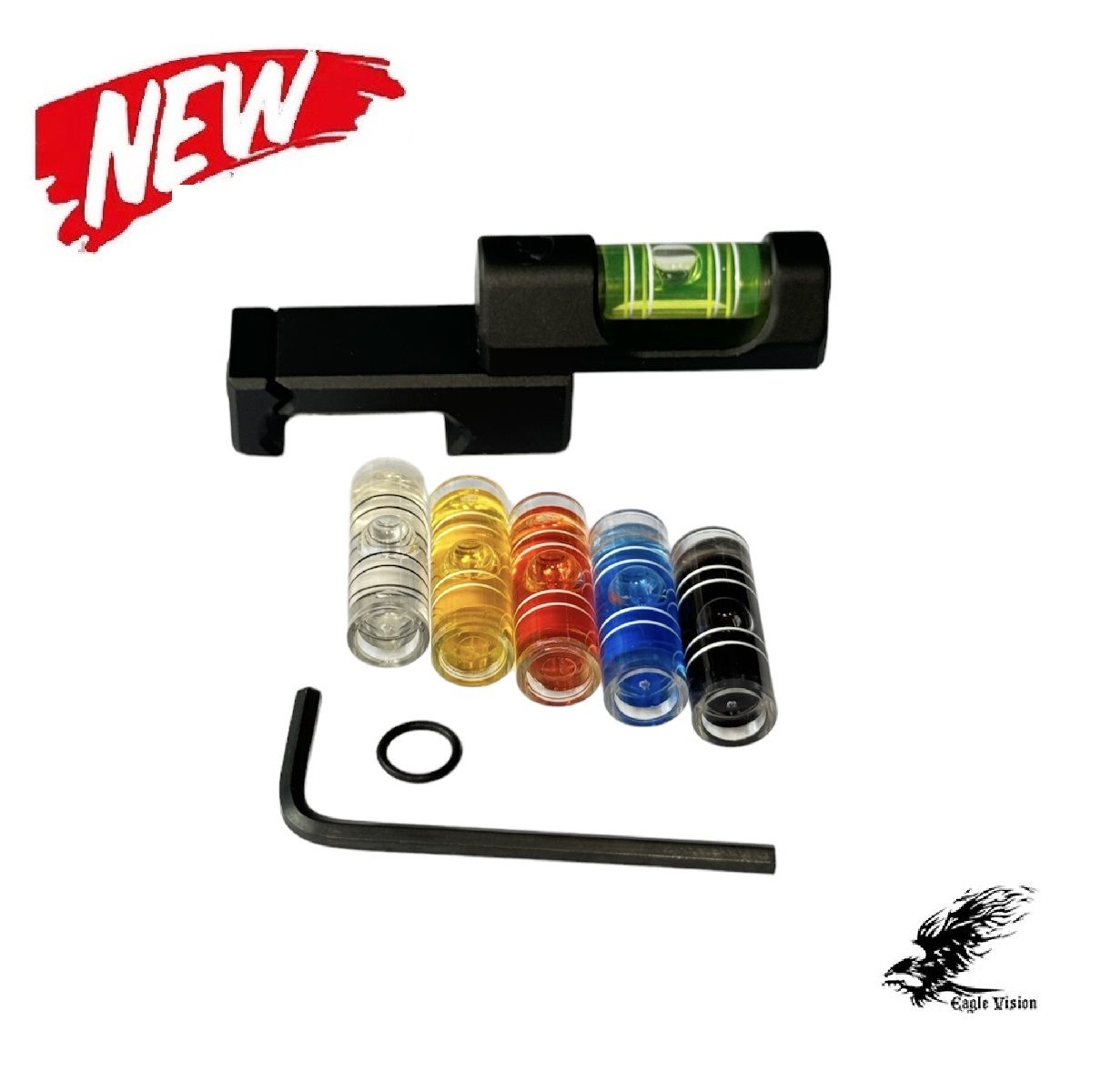 EVC Eaglevisioncam Universal Weaver Picatinny 360-degree Premium Anti Cant Bubble Level