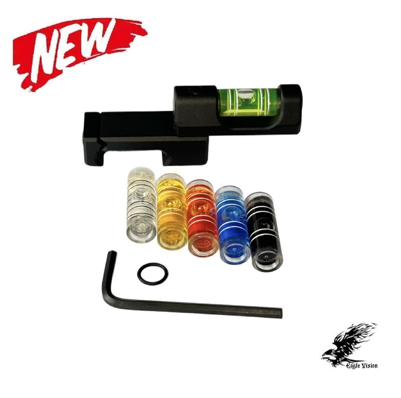 EVC Eaglevisioncam Universal Picatinny 360-degree Premium Anti Cant Bubble Level