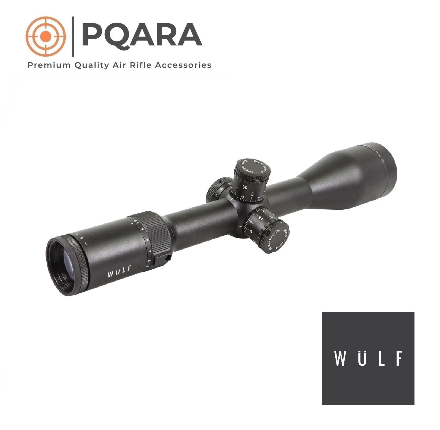 WULF Hurricane Lite 4.5-18x50 SFP Half Mildot Rifle Scope