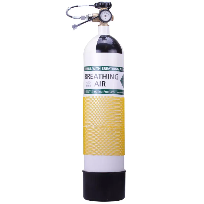 Bisley 7 Ltr Steel 300BAR Airgun Charging Cylinder Bottle &amp; Fill Line