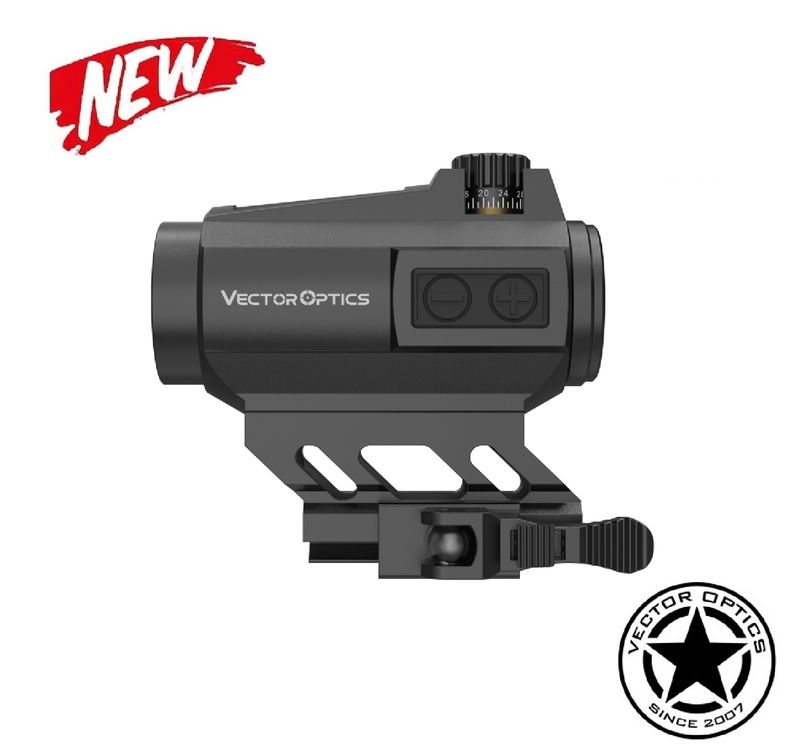 Vector Optics SCRD-PS12 Maverick-II Plus 1x22 Solar Power Red Dot Sight