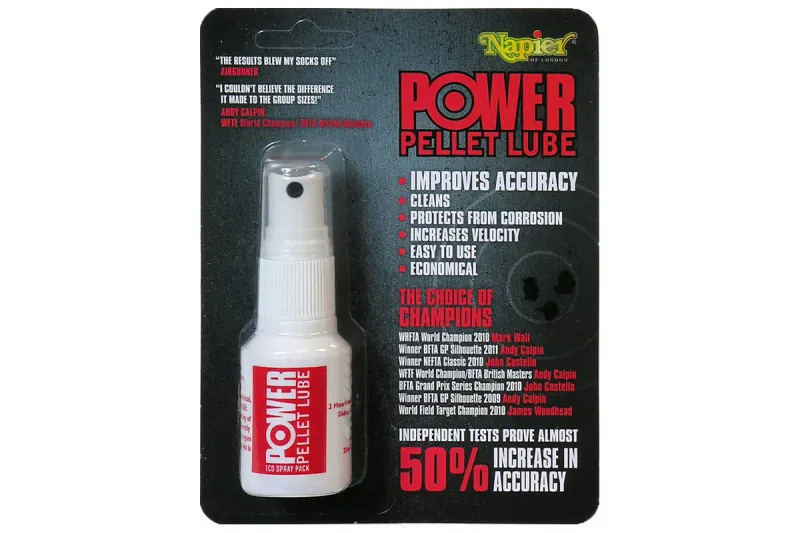 Napier Power Pellet Lube 25ml (Big) Spray Bottle