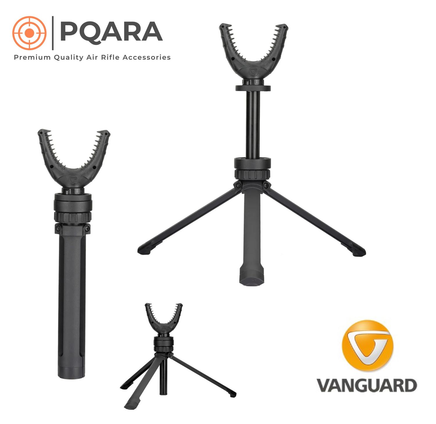 Tête De Support Pour Fusil Vanguard U-Yoke - Stable Et Précise Pour Le Tir Extérieur