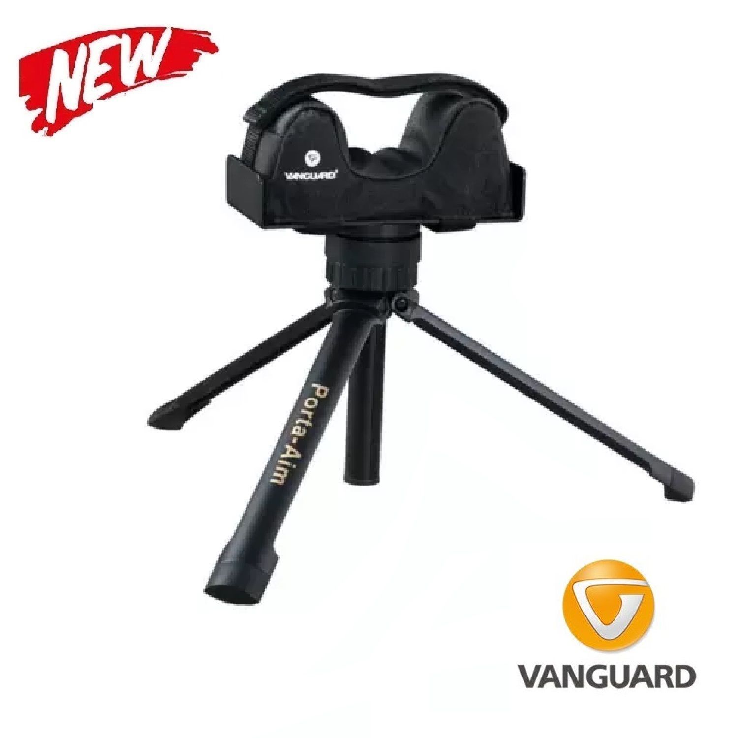 Vanguard PORTA-AIM Tripod Gun Rest with Padded Rest