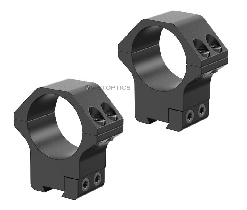 Vector Optics / Victoptics VIMD-12  Two Piece 30mm Dovetail Medium Scope Mounts Rings