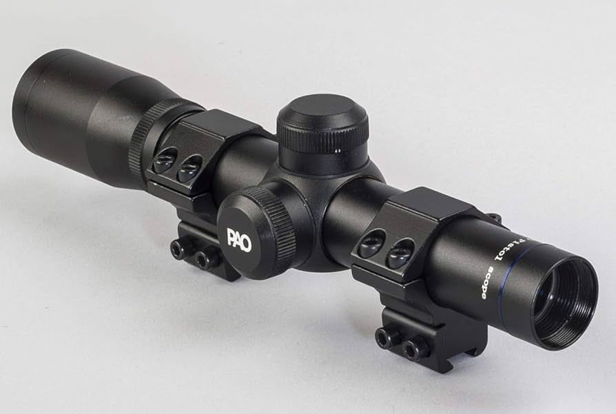 PAO Professional Airgun Optics 2X20 Long Eye Relief Pistol Scope