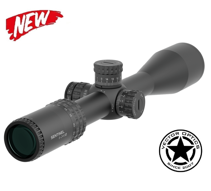 Vector Optics SCFF-57 Sentinel 6-24x50 FFP Gen II Rifle Scope