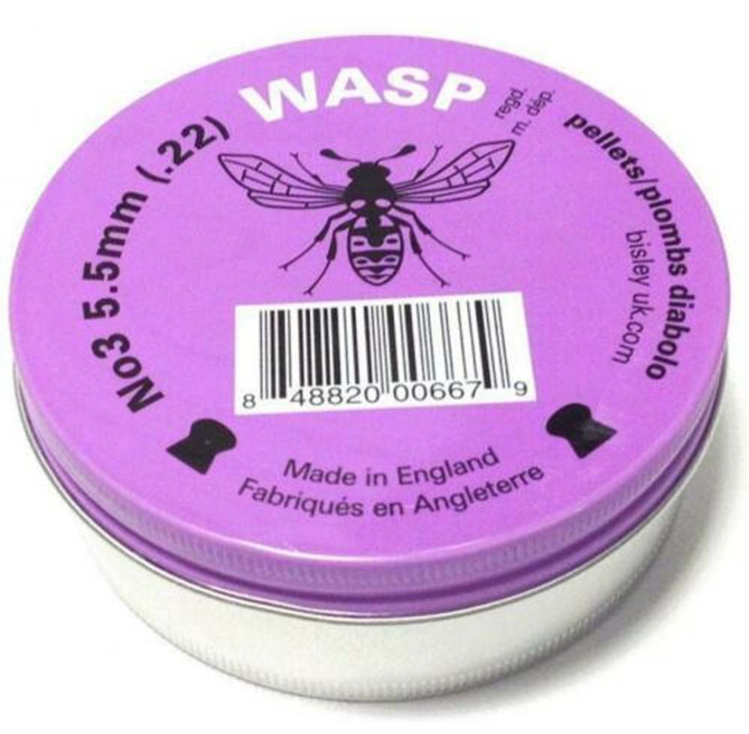 WASP  No3 Purple .22 Airgun Pellets 14.4gr 1 x 250pcs
