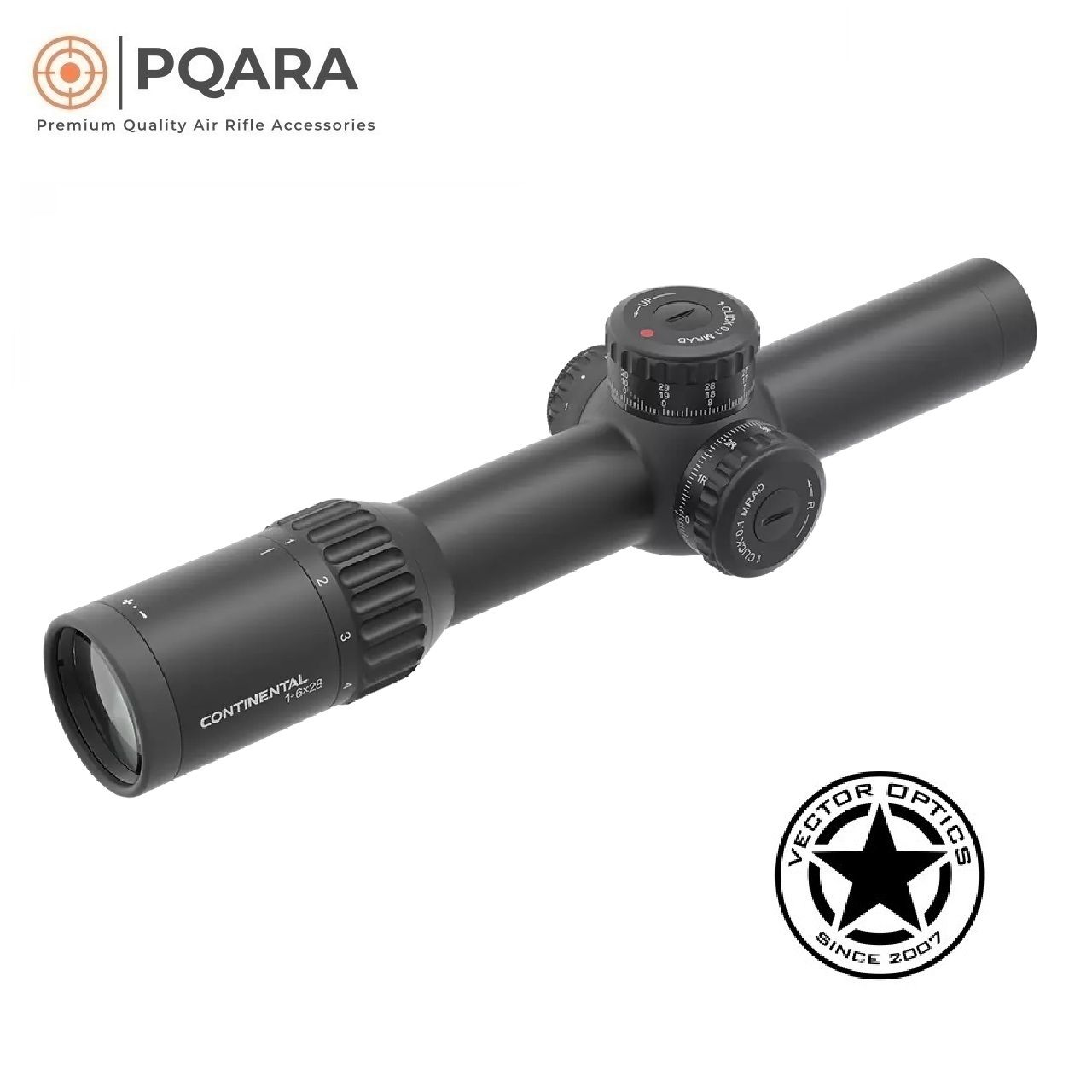 トイガン Vector optics 1-6x28 FFP SCFF-31 34mm Continental x6 1-6x28 FFP Riflescope - Rifle Scopes