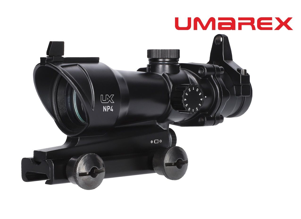 Umarex UX Nano Point 4 Red &amp; Green Dot Sight - Fits 21mm Weaver Picatinny or Dovetail 11mm With (Optional Adaptor)