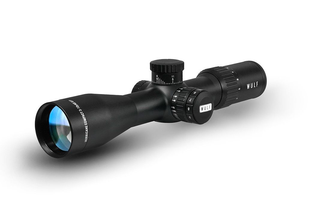 WULF Hurricane Compact 3-10x40 SFP IR HFT PRO 9120  Rifle Scope