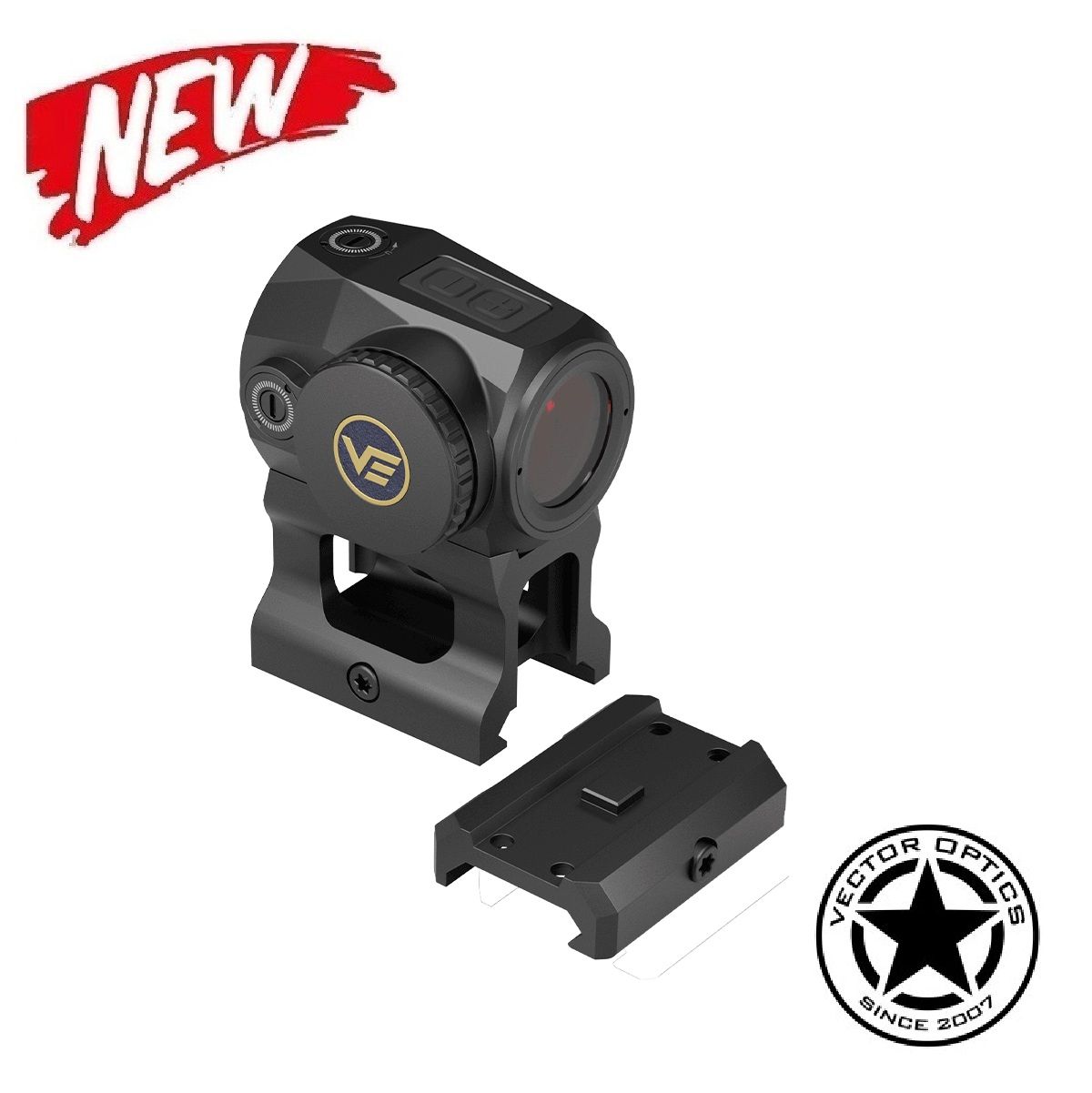 Vector Optics SCRD-69 Scrapper 1x20 Ultra Compact Motion Sensor Red Dot Sight