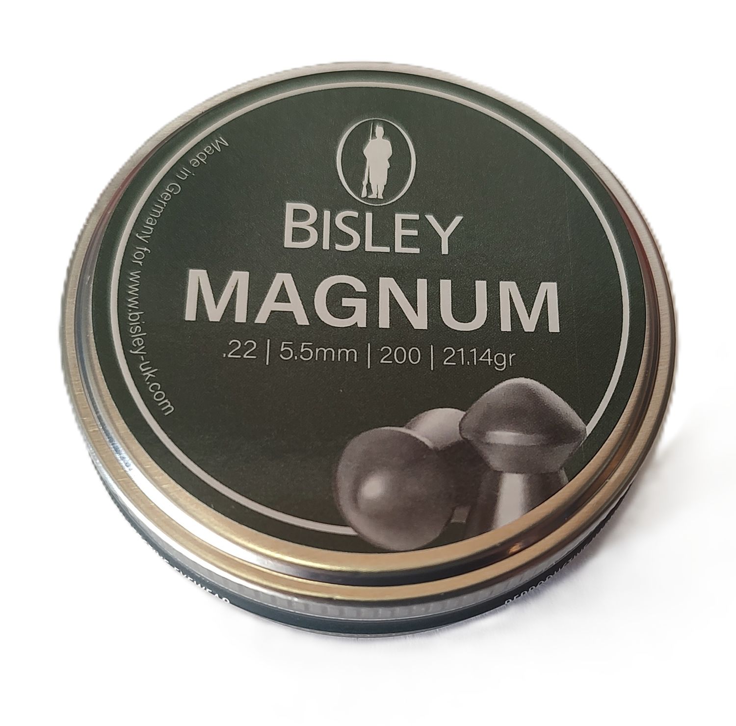 Bisley  Magnum Pellets .22 cal x 200pcs