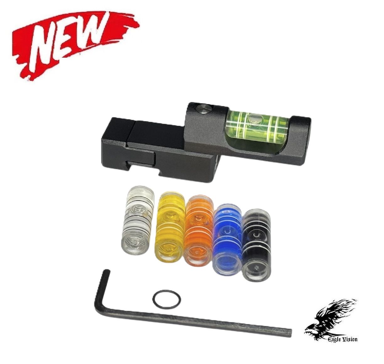 EVC Eaglevisioncam Universal Dovetail 10mm - 13mm  360-degree Premium Anti Cant Bubble Level
