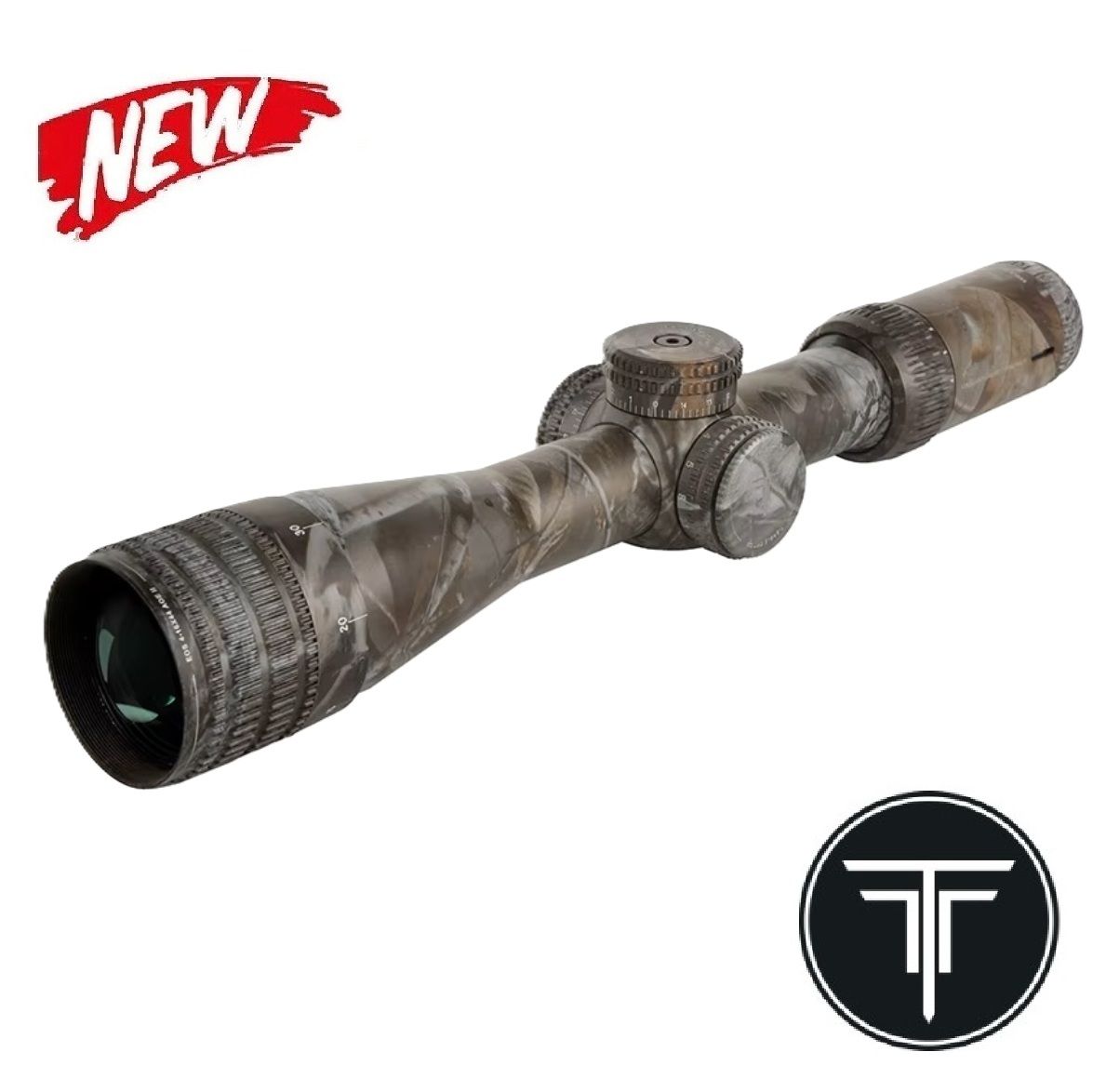 T-Eagle EOS 4-16x44 GenII Rifle Scope - Woodland Camo