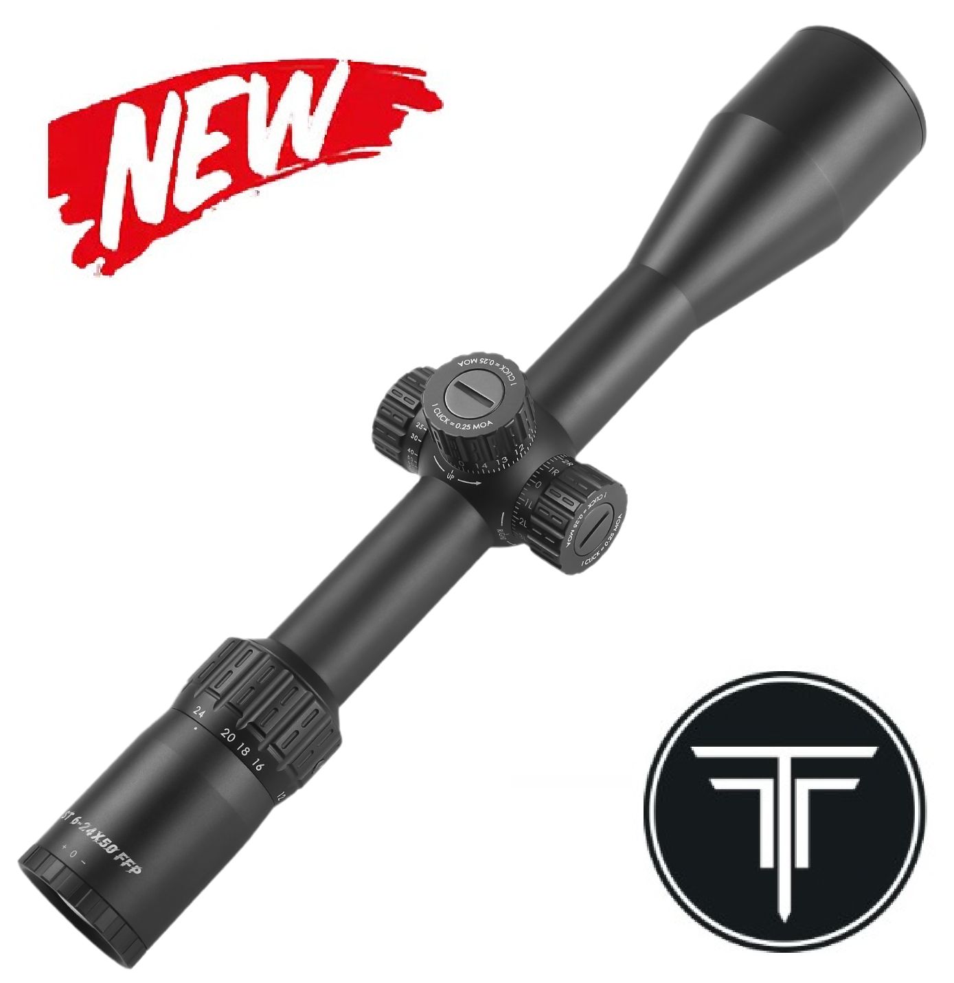 T-Eagle Stellar ST 6-24x50 FFP Premium Rifle Scope