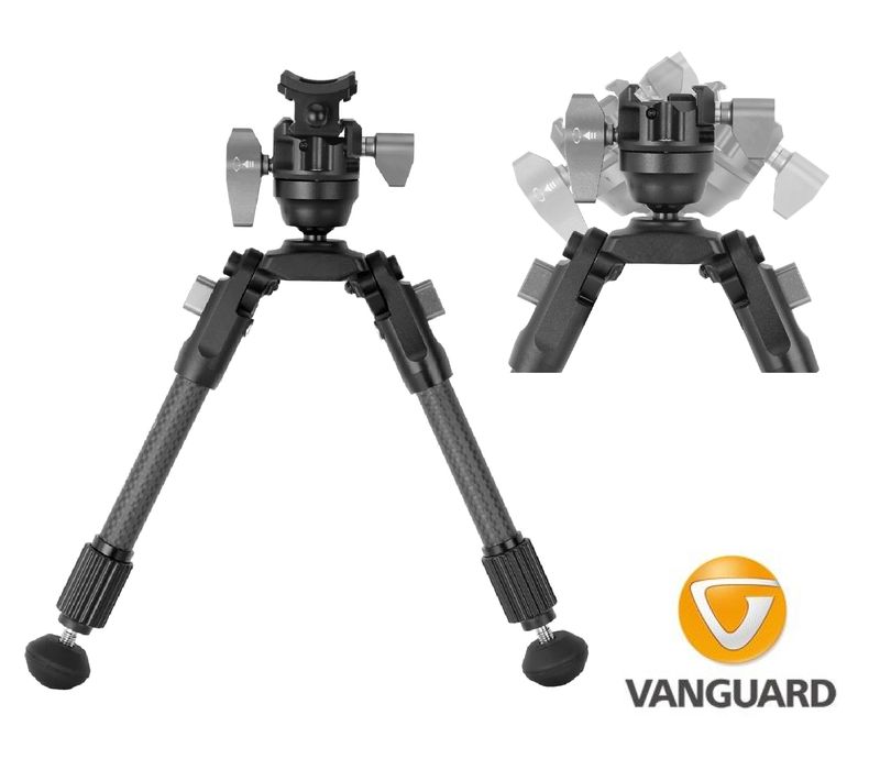 Vanguard EQ-PRECISION 1QS C Removable Carbon Premium Bipod - 8.5-10.5"