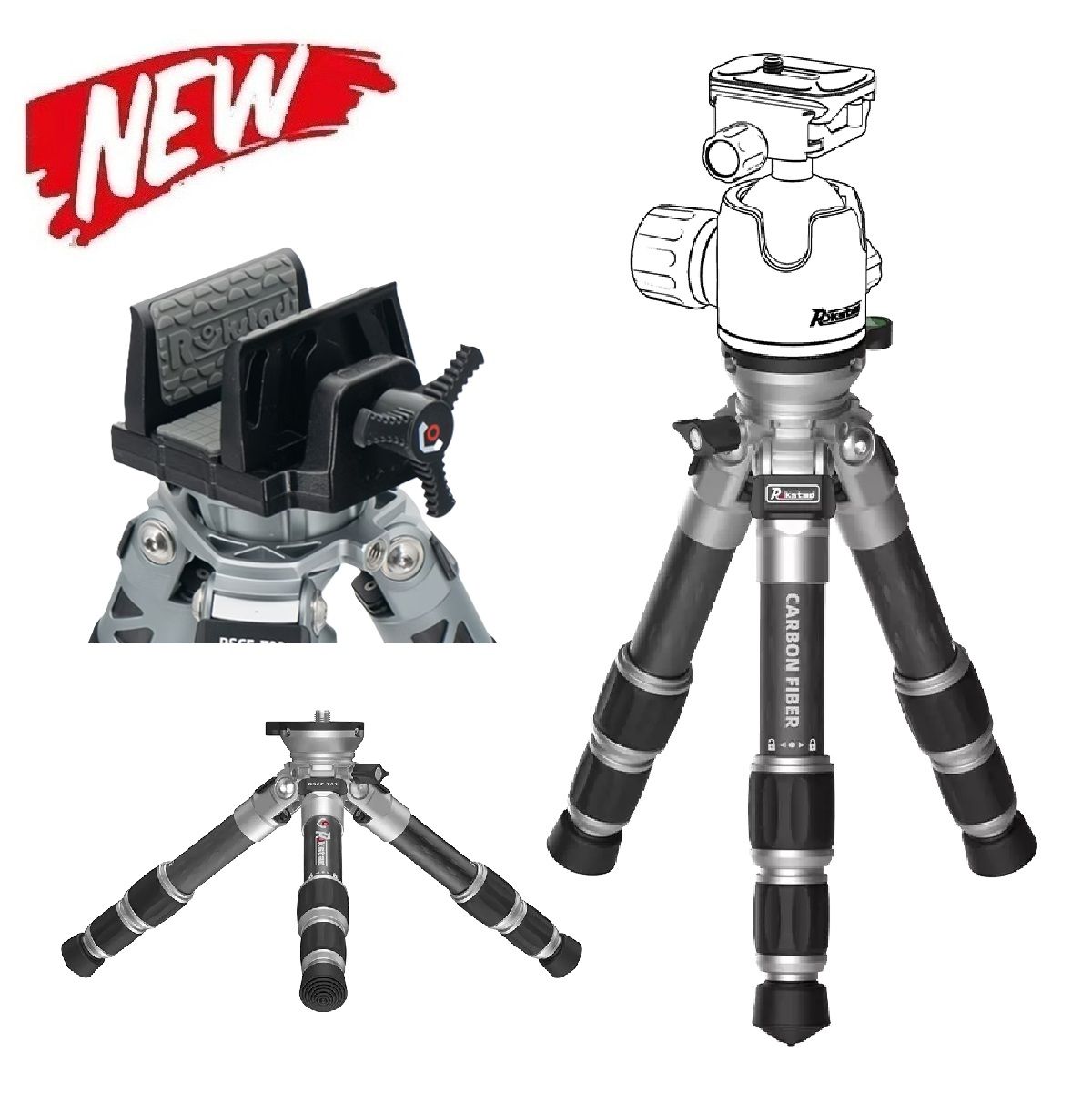 Rokstad RSCF-T01 Tabletop Tripod