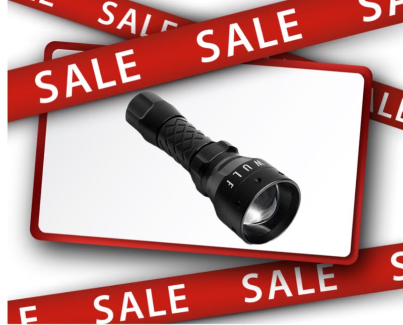 WULF FIIR LED 850NM IR 38mm Ultra Wide Illuminator