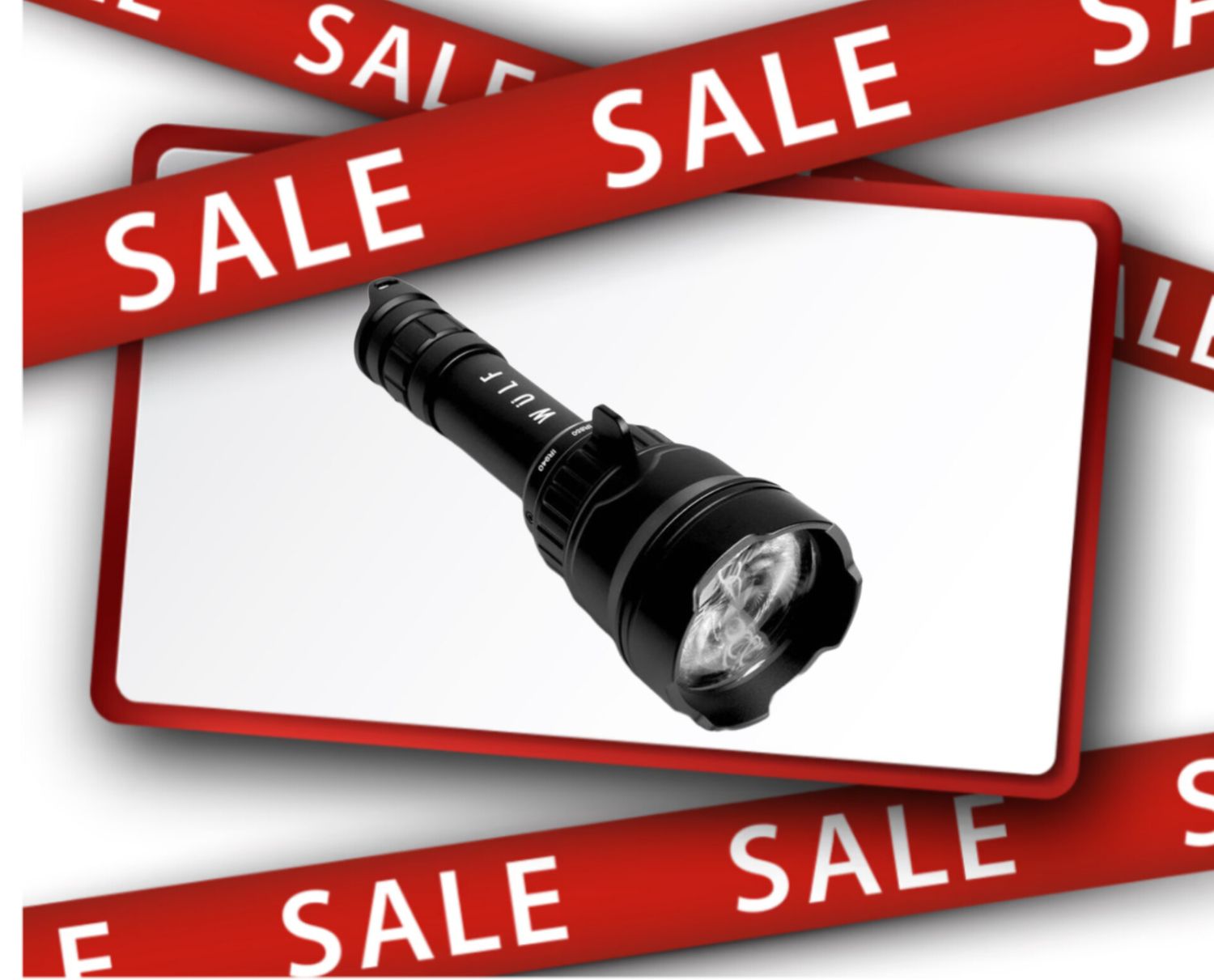 WULF Shadowlux 3 LED 850nm/940nm/White IR Illuminator Torch