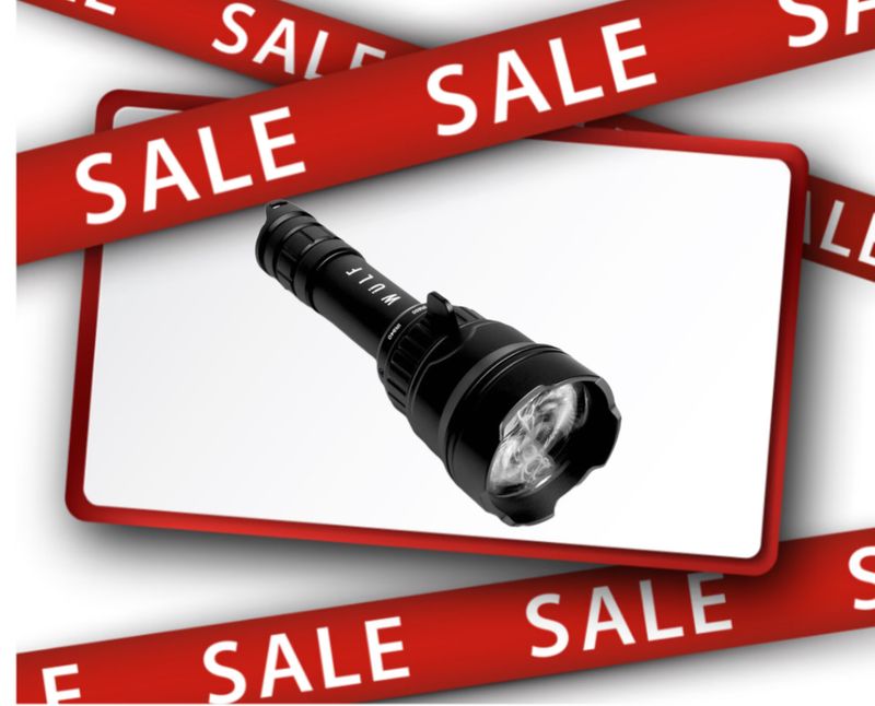 WULF Shadowlux 3 LED 850nm/940nm/White IR Illuminator Torch