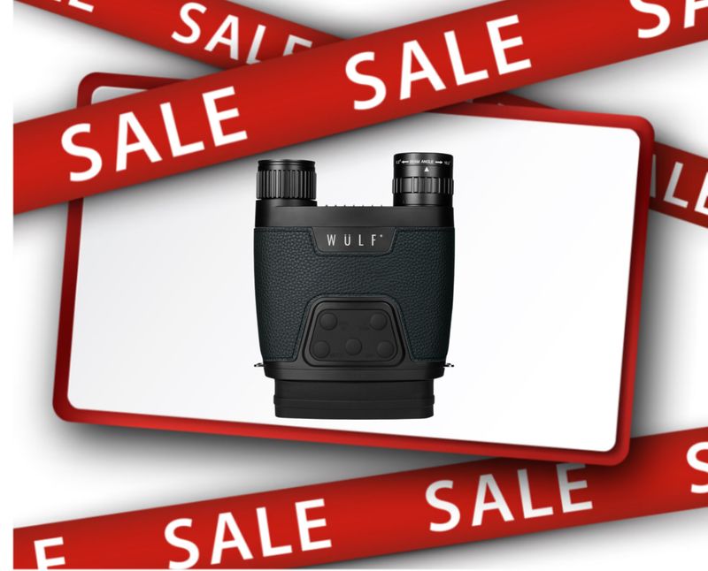 WULF Classic FHD 3.6-10.8x31 Day &amp; Night Wide Screen Binocular with 18650 Batteries