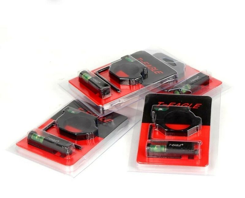T-Eagle Premium 2pc Bubble Level Combo - 30mm Scope Tube