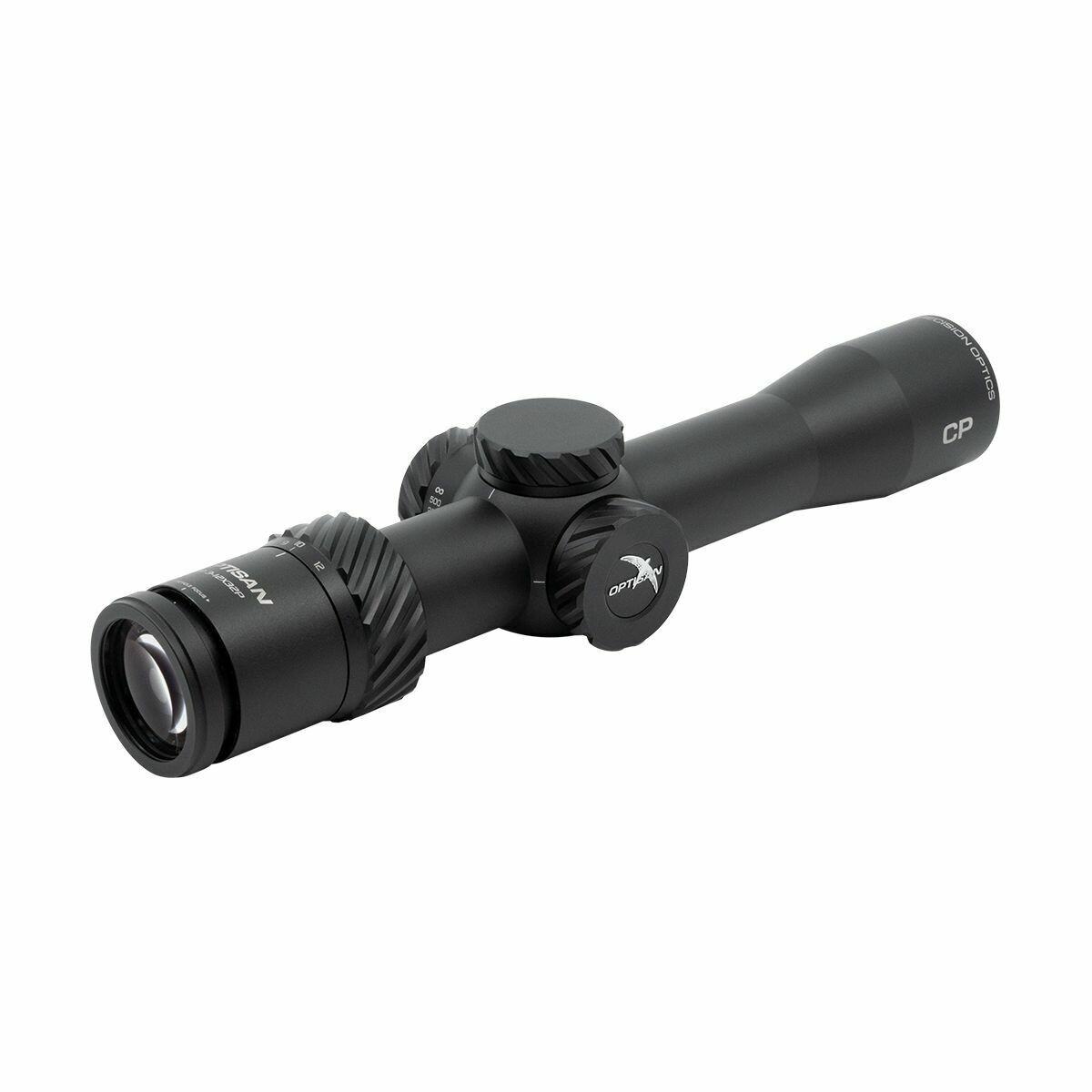 Optisan CP Compact 3-12x32 SFP MIL Non-Illuminated MH10 Rifle Scope Optisan CP Compact 3-12x32 SFP MIL Non-Illuminated MH10 Rifle Scope