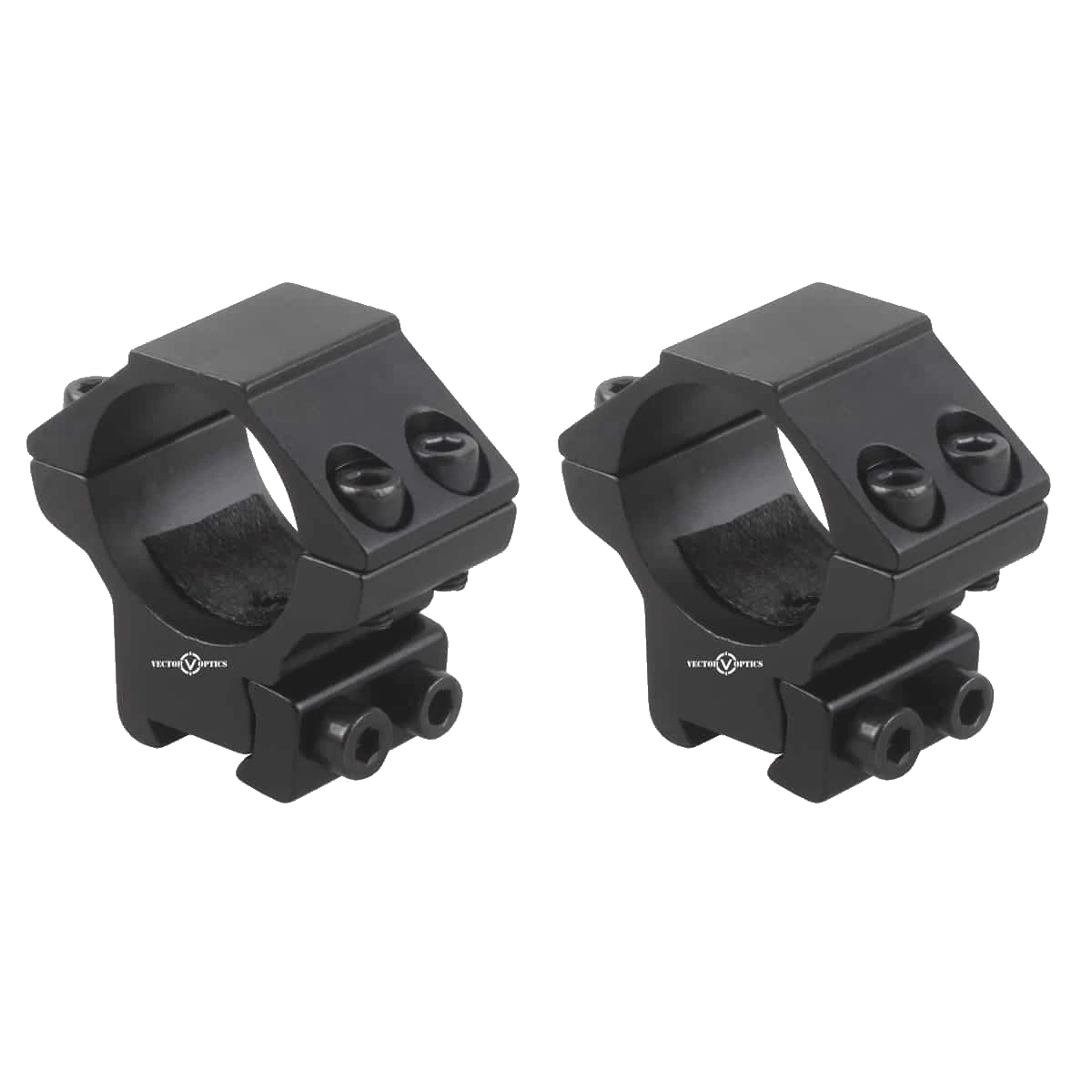Vector Optics SCOT-53M 1" 25.4mm Two Piece - 11mm Dovetail Mounts - Medium