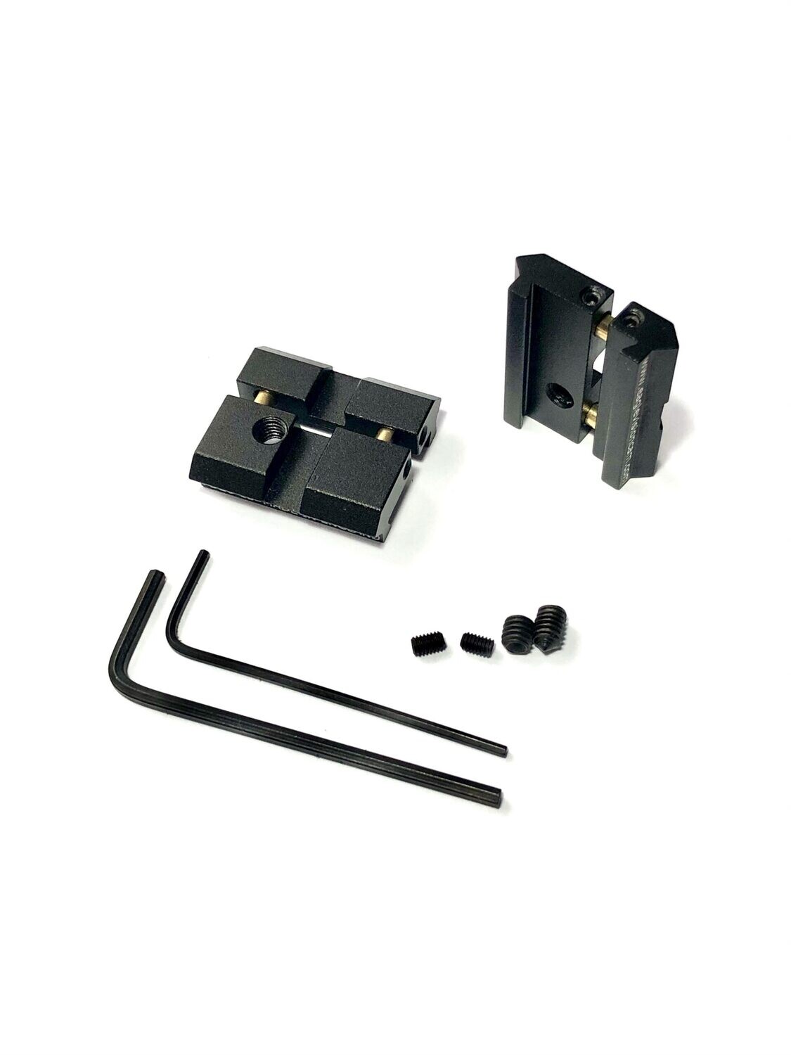 EVC Eaglevisioncam 2pc - 26mm 11mm dovetail to Picatinny Rail Adaptor EVC Eaglevisioncam 2pc - 26mm 11mm dovetail to Picatinny Rail Adaptor