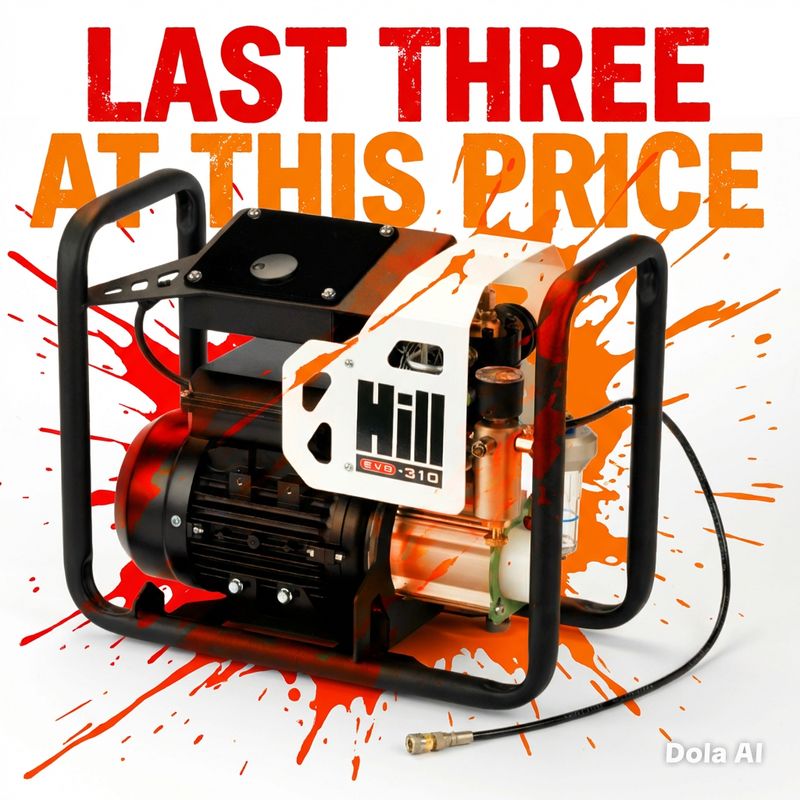 EVO-310 – The Hill Electric Air Compressor Pump - LATEST MODEL