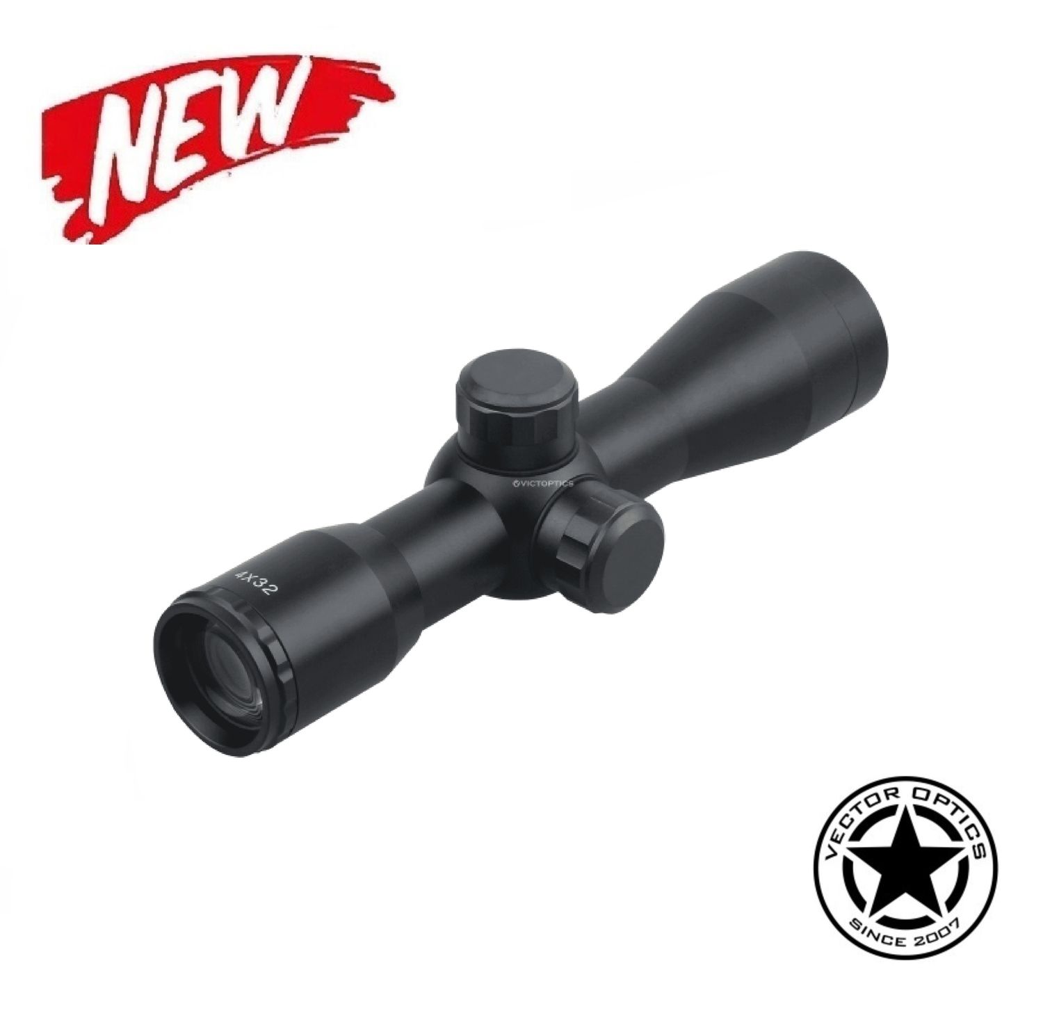 Vector Optics (Victoptics) OPSL25 4x32 Compact Rifle Scope Vector Optics (Victoptics) OPSL25 4x32 Compact Rifle Scope